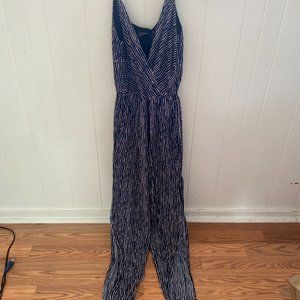 STRIPED JUMPSUIT